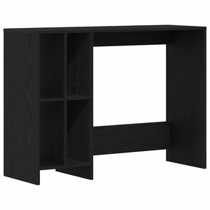 vidaXL Stol Crni hrast Konstruirano drvo 102,5 x 35 x 75 cm