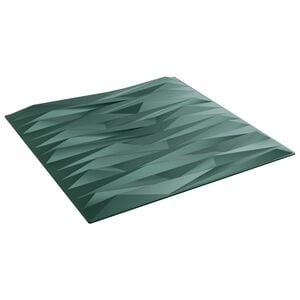 vidaXL Zidne panele 24 pcs Kamen zelena 50 x 50 cm XPS pjena