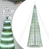 vidaXL LED božićno drvce 1028 LED hladno bijelo 403 cm