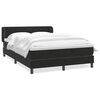 vidaXL Box spring krevet s madracem crni 160x210 cm bar&scaron;unasti