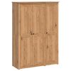 vidaXL Ormarić PANAMA Med 131,5 x 50 x 185 cm Masivna borovina