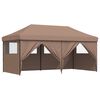 vidaXL &Scaron;ator za zabave Smeđa 292 x 580 x 315 cm Oxford tkanina