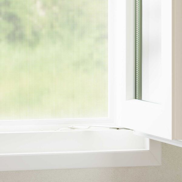 vidaXL Mreža protiv insekata Bijelo 80 x 1000 cm Stakloplastika