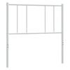 vidaXL Metalno zamjensko uzglavlje bijelo 107 cm