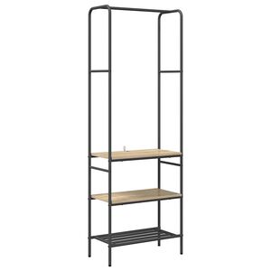 vidaXL Stalak za odjeću Sonoma hrast 60 x 30 x 171 cm