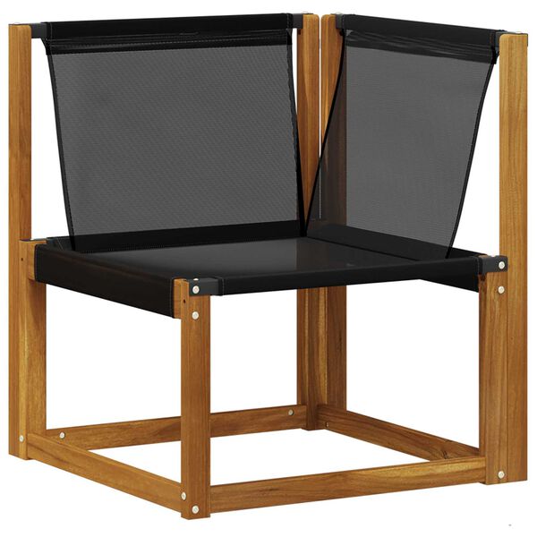 vidaXL Set vanjskih sofa s jastukom 4 pcs Prirodna i krem