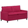 vidaXL Sofa Vinska crvena 156 x 81 x 87,5 cm Bar&scaron;un