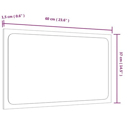 vidaXL 4-dijelni set kupaonskog namještaja sjajni bijeli drveni