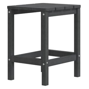 vidaXL Vrtni stol Adirondack antracit 38 x 38 x 46 cm HDPE