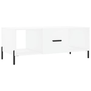 vidaXL Stolić za kavu bijeli 102 x 50 x 40 cm od konstruiranog drva