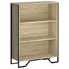 vidaXL Regal za knjige boja hrasta 80x31x106 cm od konstruiranog drva