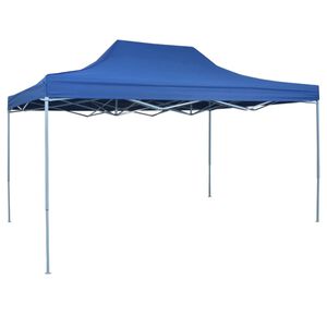 vidaXL Sklopivi Pop-Up &Scaron;ator 3x4,5 m Plavi