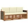 vidaXL Setovi sofa 3 kom. Čvrsto drvo akacije