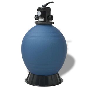 vidaXL Pje&scaron;čani filter za bazen Plava &Oslash; 55.9 x 96.5 cm PE