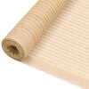 vidaXL Mreža za privatnost bež 1,5 x 10 m HDPE 150 g/m&sup2;