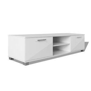 vidaXL TV ormarić bijeli visokog sjaja 120 x 40,5 x 35 cm