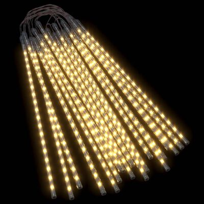 vidaXL Meteorska svjetla 20 kom 50 cm topla bijela 720 LED žarulja