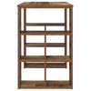 vidaXL Stol s policom Staro drvo 90 x 50 x 75 cm Konstruirano drvo