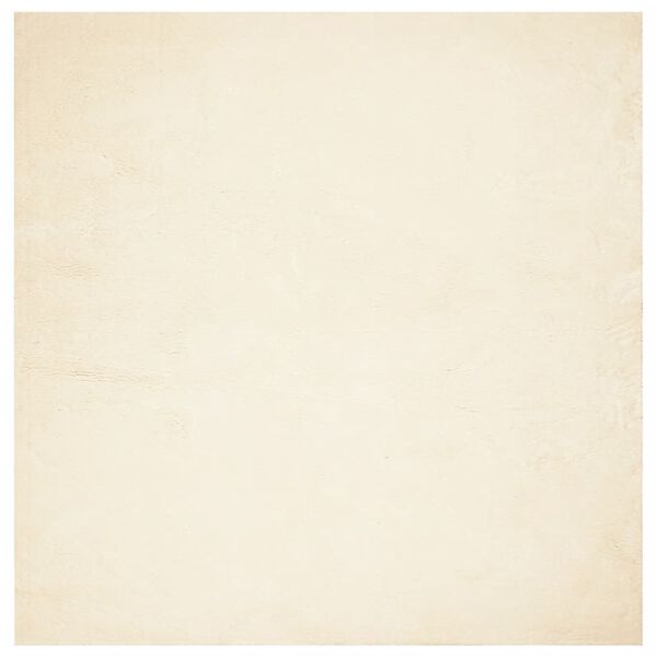 vidaXL Tepih HUARTE kratkih vlakana mekani i perivi krem 240x240 cm