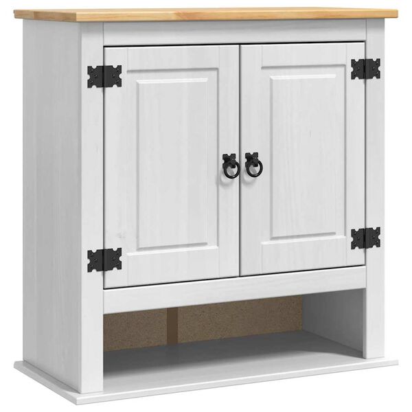 vidaXL Viseći ormarić s pohranom Corona Bijelo 70 x 33 x 71,5 cm