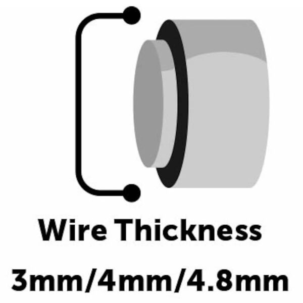 FLAMINGO žičani kavez s kliznim vratima Nyo 62 x 45 x 49,5 cm crni