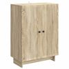 vidaXL Kreveta Hrast sonoma 66 x 34,5 x 90 cm Konstruirano drvo