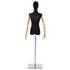 vidaXL Podesivi maneken 165-213 cm s postoljem Žena PP Crna