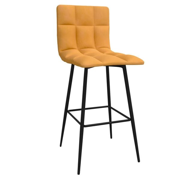 vidaXL Barski stolci 2 kom smeđi bar&scaron;unasti