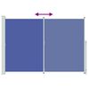 vidaXL Uvlačiva bočna tenda za terasu 200 x 300 cm plava