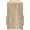 vidaXL Polica za časopise Sonoma hrast 102 x 30 x 45 cm