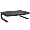 vidaXL Stalak za monitor crni 37x28x11,5 cm