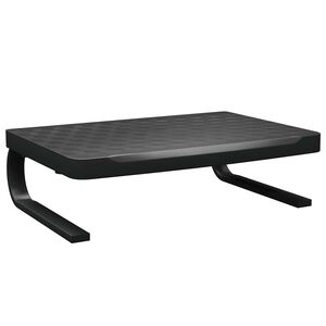 vidaXL Stalak za monitor crni 37x28x11,5 cm