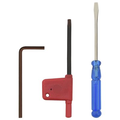 vidaXL 12-dijelni set izmjenjivih alata za tokarenje 12 x 12 mm 80 mm