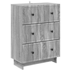 vidaXL Ormar s ladicama 66 x 34,5 x 90 cm Konstruirano drvo