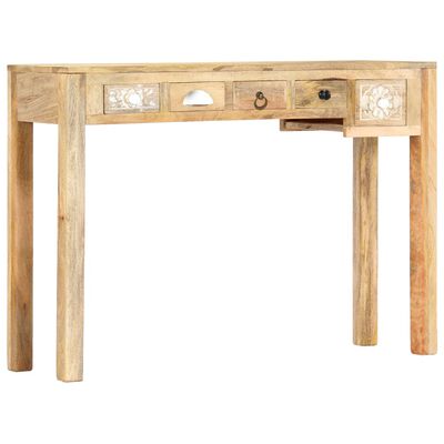 vidaXL Konzolni stol 110 x 30 x 75 cm od masivnog drva manga