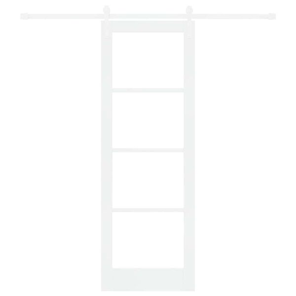 vidaXL Klizna vrata ORKDAL Bijelo 73,5 x 211 cm