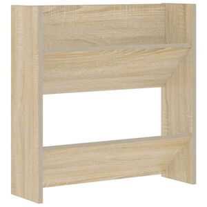 vidaXL Zidni ormarić za cipele boja hrasta sonome 60x18x60 cm drveni