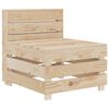 vidaXL Vrtna sofa od paleta Drvo