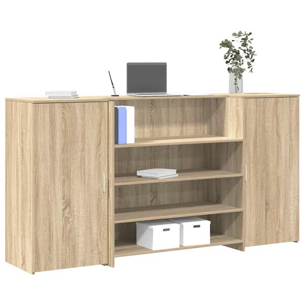 vidaXL Recepcijski stol 200x50x103,5 cm od konstruiranog drva