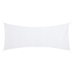 vidaXL Kamuflažna mreža s torbom za pohranu 312x140 m bijela