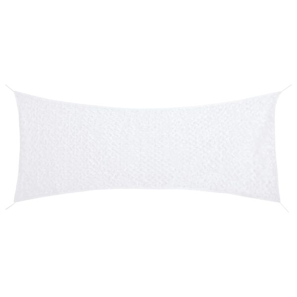 vidaXL Kamuflažna mreža s torbom za pohranu 312x140 m bijela