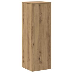 vidaXL Stalak za biljke boja hrasta 33 x 33 x 100 cm konstruirano drvo