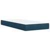 vidaXL Box spring krevet s madracem plavi 90x190 cm bar&scaron;unasti