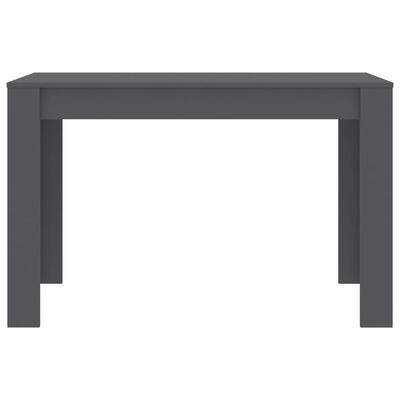 vidaXL Blagovaonski stol sivi 120 x 60 x 76 cm od iverice