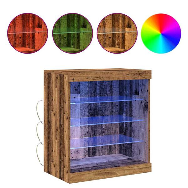 vidaXL Ormarić / Komoda Staro drvo 60.5 x 37 x 67 cm Konstruirano drvo