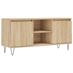 vidaXL TV ormarić boja hrasta sonome 104x35x50 cm konstruirano drvo