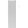 vidaXL Venecijanski zastore Srebrna 220 x 55 cm Aluminij