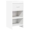 vidaXL Kreveta Bijela 40 x 36 x 80 cm Konstruirano drvo