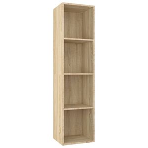 vidaXL Ormarić za knjige/TV boja hrasta 36x30x143 cm konstruirano drvo