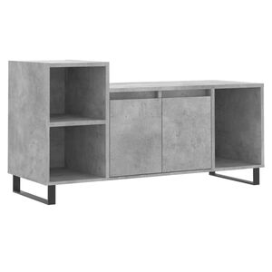 vidaXL TV ormarić boja betona 100x35x55 cm od konstruiranog drva